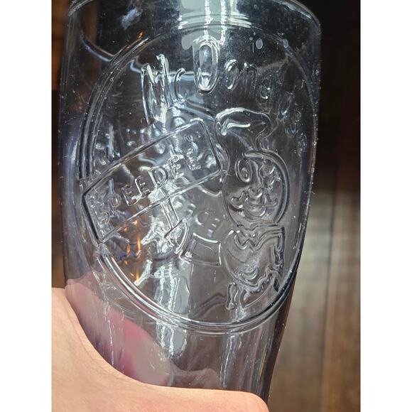 McDonald’s 1955 Speedee Purple Amethyst Vintage Glass - Picture 3 of 5